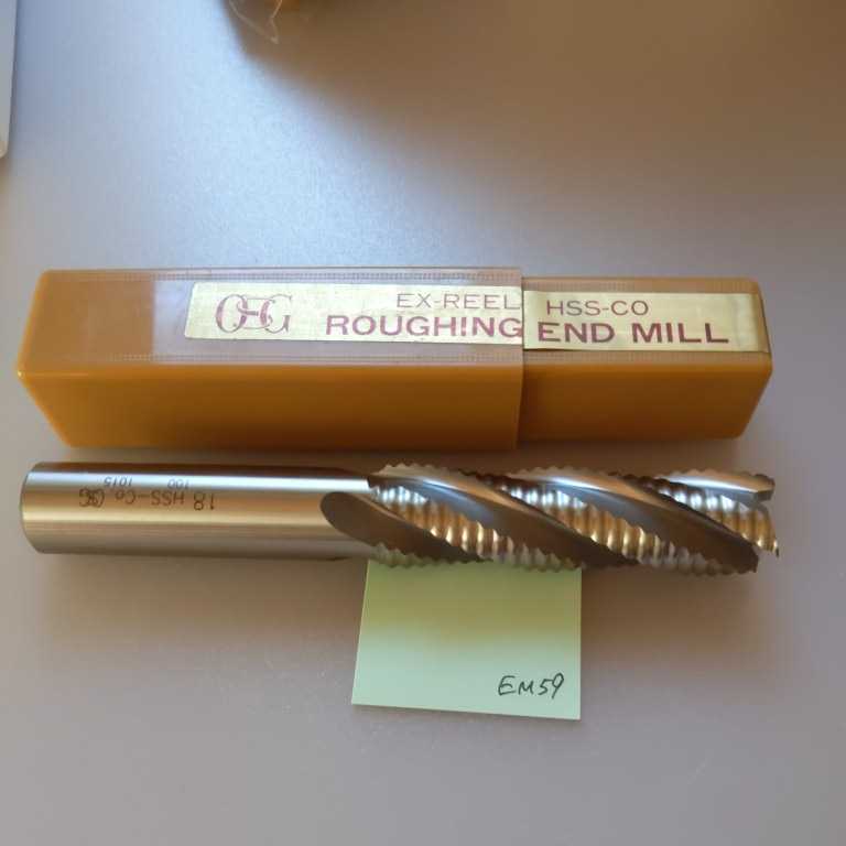 EM59 OSG ハイス ラフィングエンドミル EX-REEL 18拍卖
