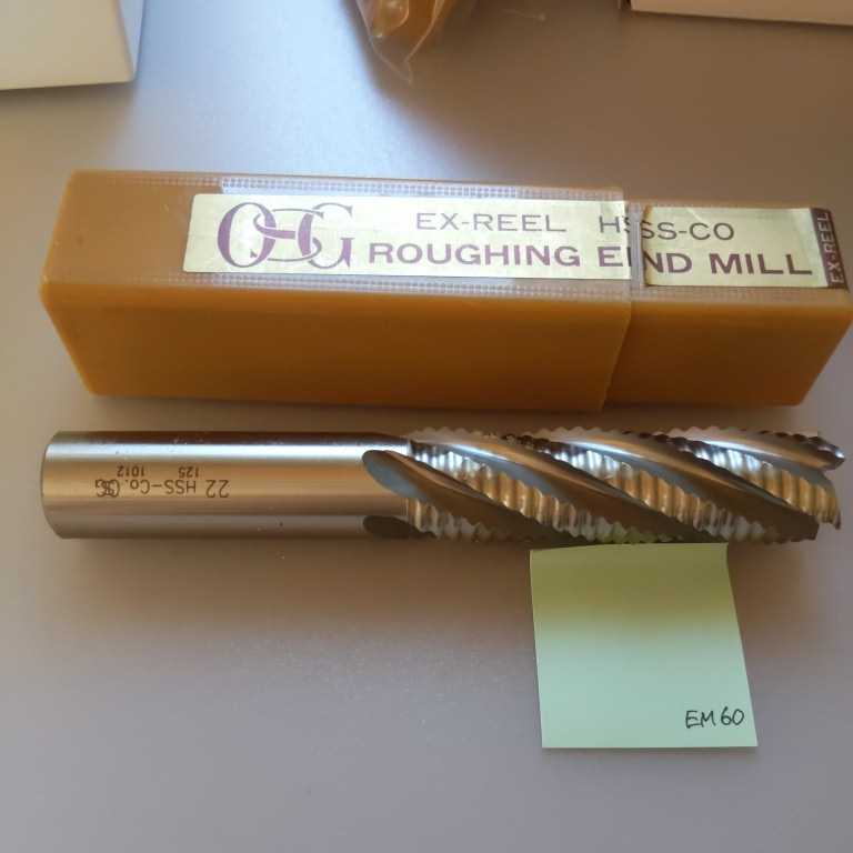 EM60 OSG ハイス ラフィングエンドミル EX-REEL 22拍卖