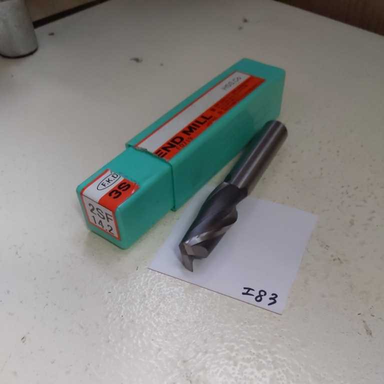 工83 2枚刃 ハイス エンドミル 14.2 F.K.D拍卖