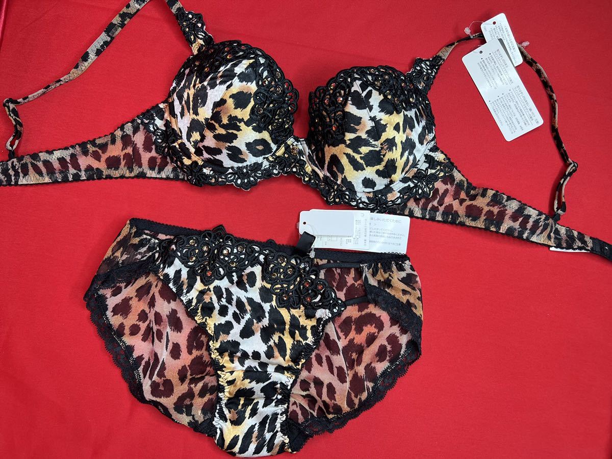 サルート ゼーン C75&ショーツL OB プレステージ ヒョウ柄拍卖