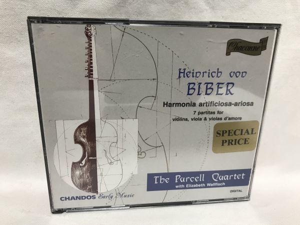 ビーバー:技巧的で楽しい合奏音楽 / パーセル・クァルテット / 2CD B606拍卖