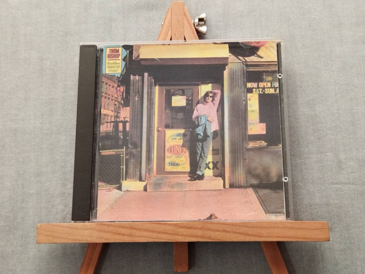 1Z31c 即決有 中古輸入CD 米SSW/マイナーAOR THOM BISHOP 『Restless State Of Grace』 トム・ビショップ Prod:JAMES LEE STANLEY 拍卖