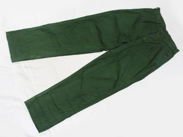 W31【スウェーデン軍/ユーティリティーパンツ】軍パン ユーロ 70's 70年代 ヴィンテージ C146 ミリタリー 軍パン 作業 古着拍卖