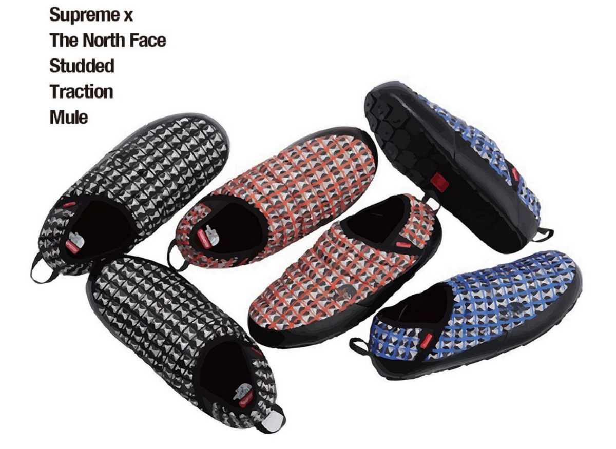 新品正規 Supreme/The North Face Studded Traction Mule 「シュプリーム/ザ ノース フェイス スタッデッド トラクション ミュール」27cm拍卖