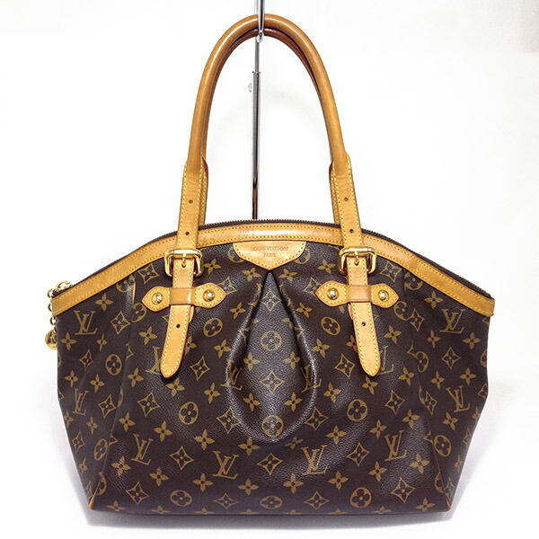 【中古】LOUIS VUITTON ルイ ヴィトン モノグラム ティボリGM M40144 ハンドバッグ ショルダーバッグ ブラウン系拍卖