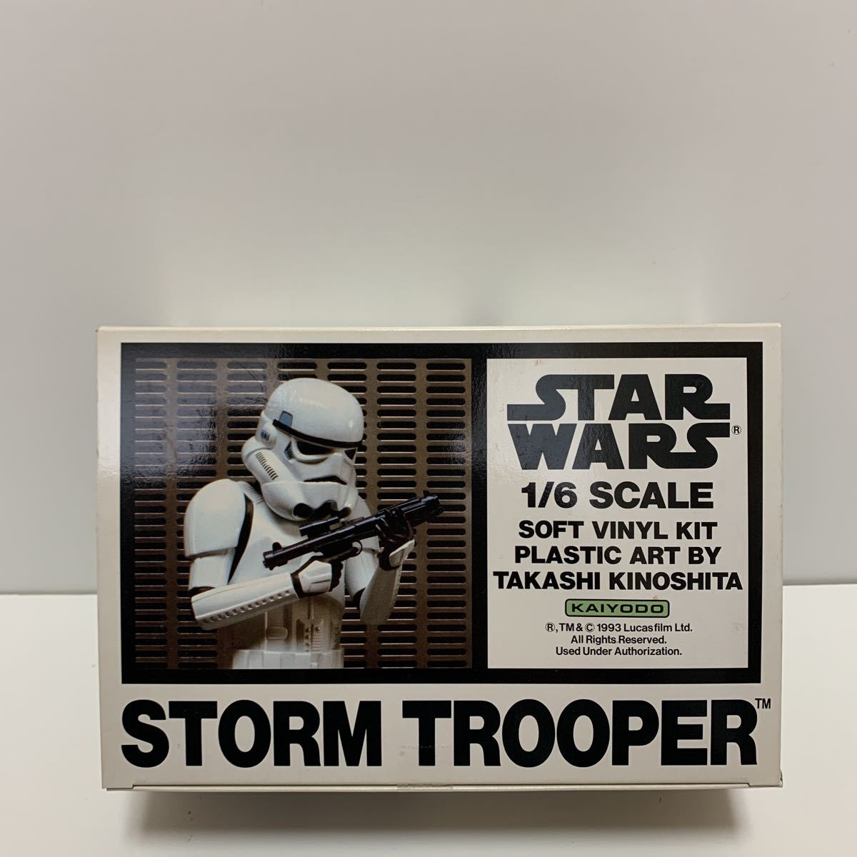 ★レア★希少★ 海洋堂 スターウォーズ 1/6 ストームトルーパー ソフトビニールキット拍卖