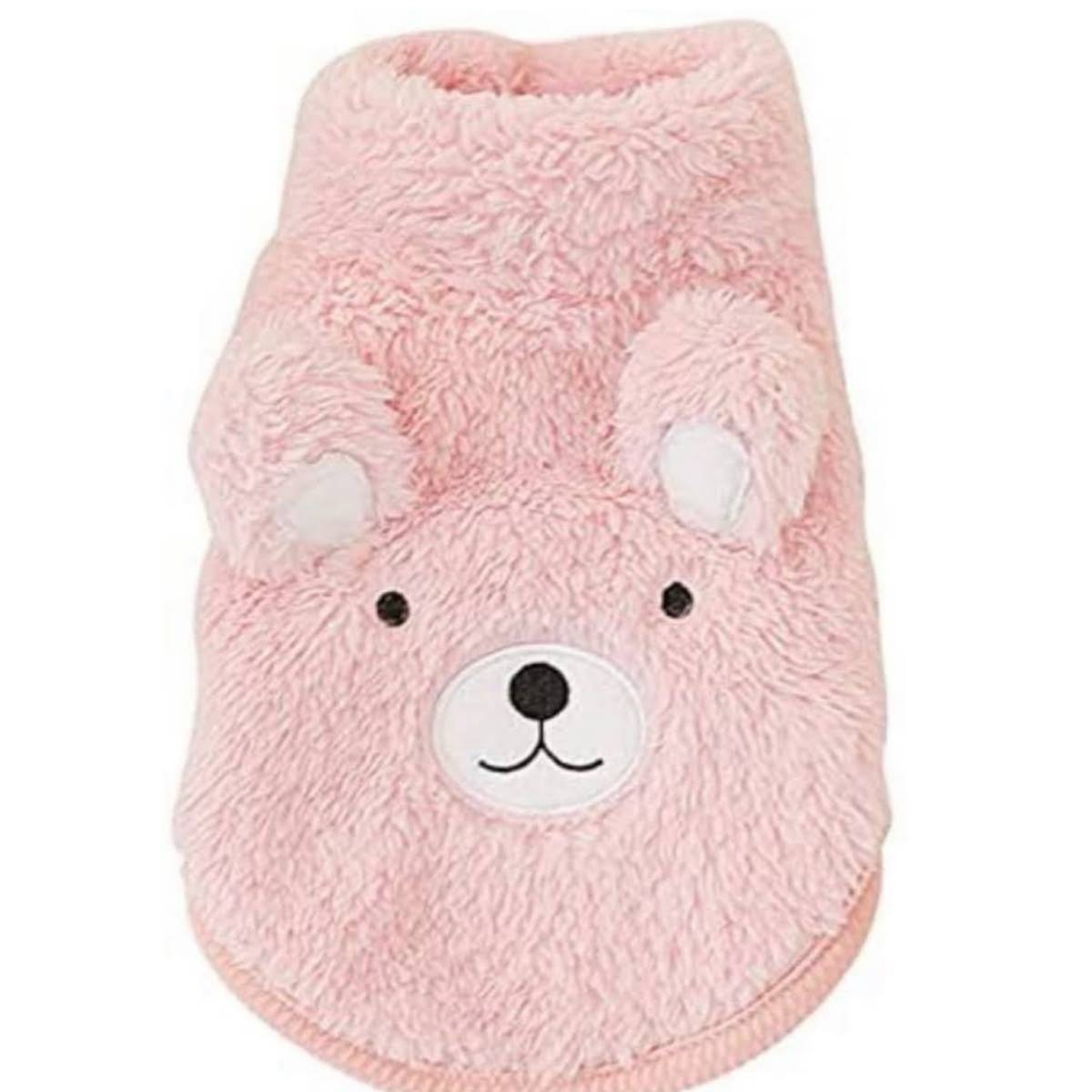 L★ふっわふわ軽くてあったかい★アニマル顔★ピンク拍卖