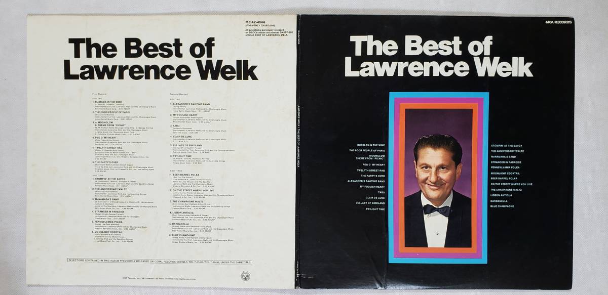 良盤屋 P-2461◆LP◆輸入盤 Pop ローレンス・ウェルク・ベスト  Lawrence Welk/The Best Of Lawrence Welk 2枚組拍卖