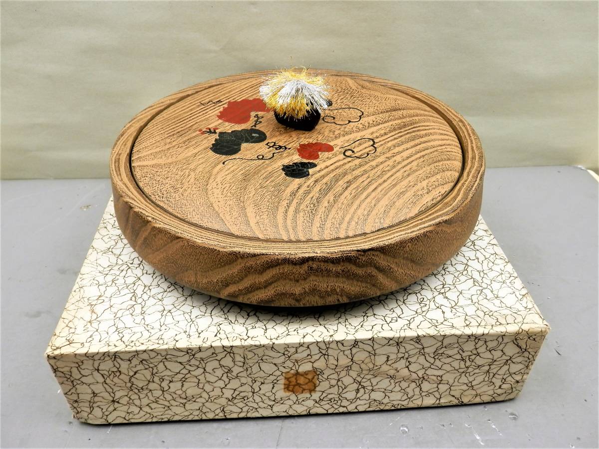 木製品風 菓子入れ キャンディーBOX 当時物 現状品 売り切り拍卖