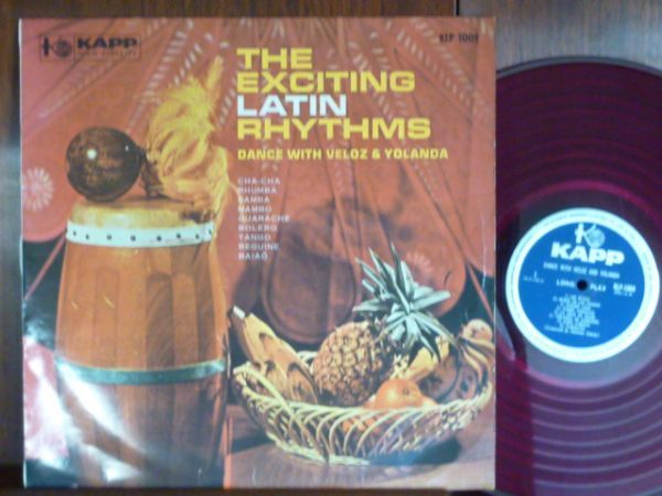 ウ゛ェロスとヨランダ/踊る熱狂のラテン・リズム-1009(LP)拍卖