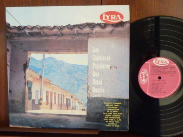 LAS CANCIONES POPULARES QUE USTED QUIERIA Vo.Ⅴ/V.A.-02(0131)00054 (LP)拍卖