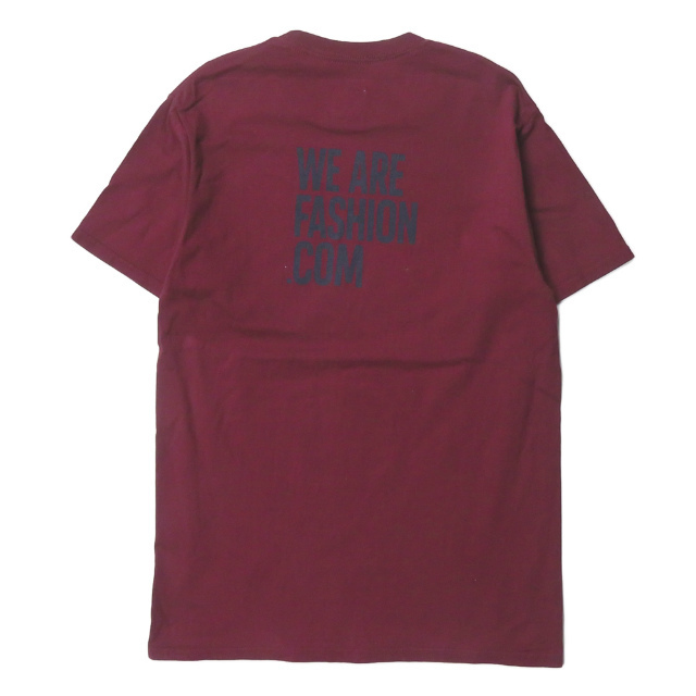 ts(s) ティーエスエス 19SS 日本製 Back Logo S/S Tee バックロゴショートスリーブTシャツ S ボルドー 半袖 トップス g4457拍卖