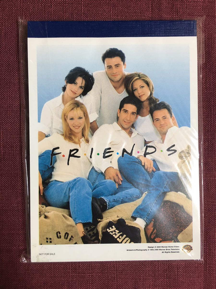 【未開封】海外ドラマ フレンズ「メモ帳」「ポストカード」2点セット拍卖
