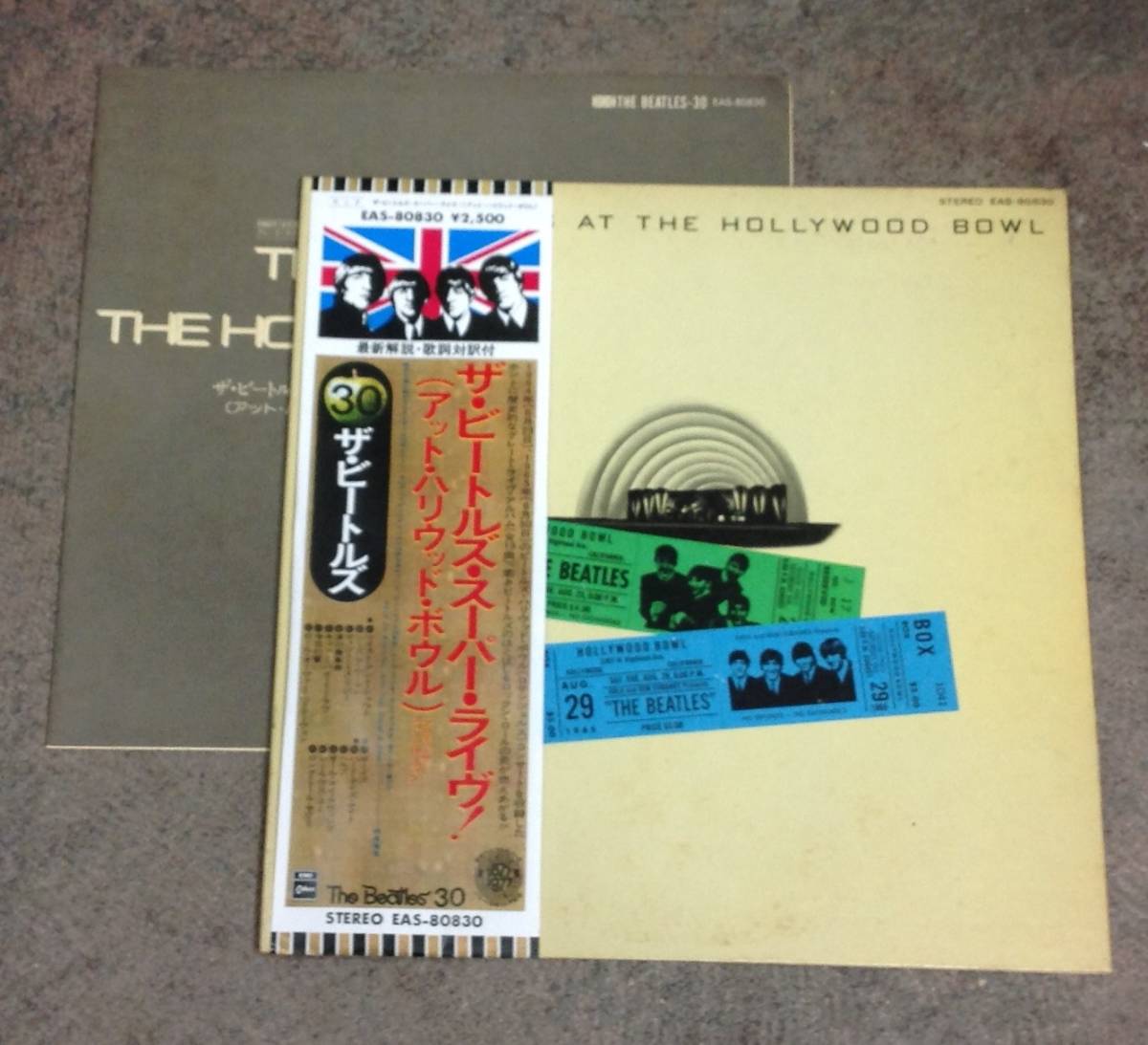 Beatles 1 lp , At the Hollywood Bowl , Japan press拍卖
