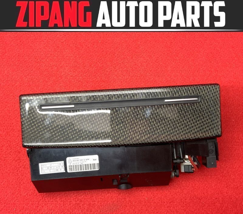 AU080 4E S8 5.2 クワトロ フロント 灰皿 カーボン パネル ◆4E0 857 951 C ★程度良好 ◎★即決★拍卖