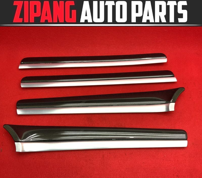 AU080 4E S8 5.2 クワトロ ドア トリム/内張り カーボン パネル 1台分 ★程度まあまあ ◎★即決★拍卖