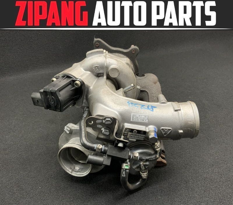 AU086 8J TTクーペ 2.0TFSI BWA 純正 タービン/ターボ エキマニ 付 ◆89461km/06F 145 701G ★羽 ガタつき無し★即決★拍卖