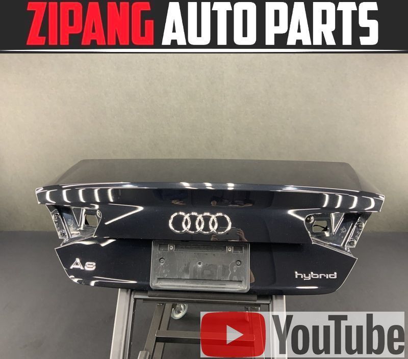 AU089 4H A8 ハイブリッド HV アルミ製 トランク ◆LZ9Y ファントムブラックPE 【動画有り】○★即決★拍卖