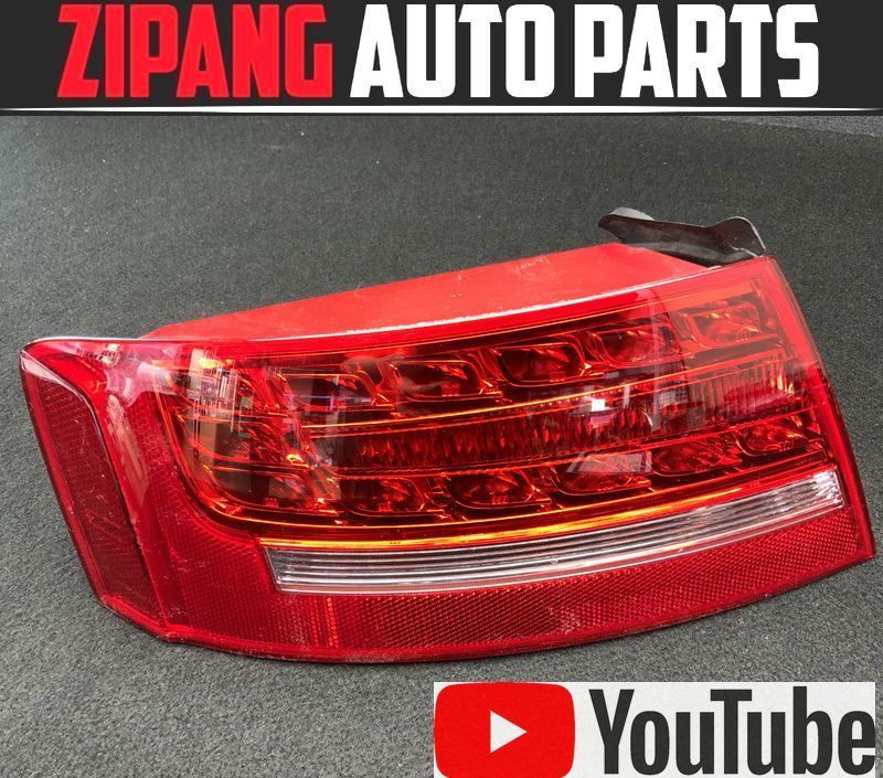 AU091 8T A5 2.0TFSI クワトロ Sライン 純正 左テールランプ LED 外側 ◆8T0 945 095 D 【動画有り】○★即決★拍卖