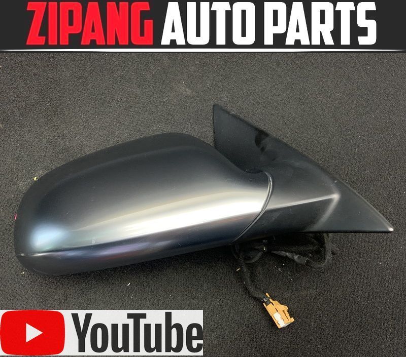 AU092 4E S8 5.2 クワトロ 右 メッキ ドアミラー 電格式 ▲メッキ浮き有り 【動画有り】○★即決★拍卖