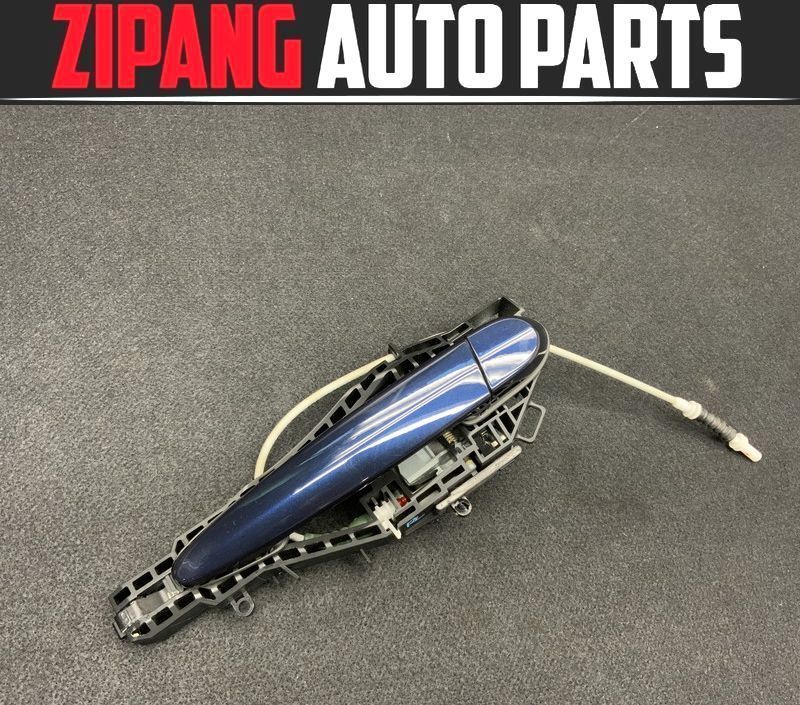 BM018 F30 3B20 320i ラグジュアリー 左リア アウターハンドル/A89 インペリアルブルーブリリアントエフェク ★程度まあまあ ◎拍卖