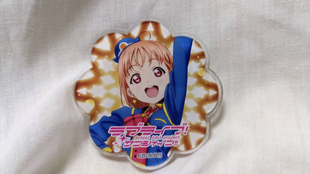 【送料無料】ラブライブ!サンシャイン!! クリップバッジ 高海千歌(HAPPY PARTY TRAIN)拍卖