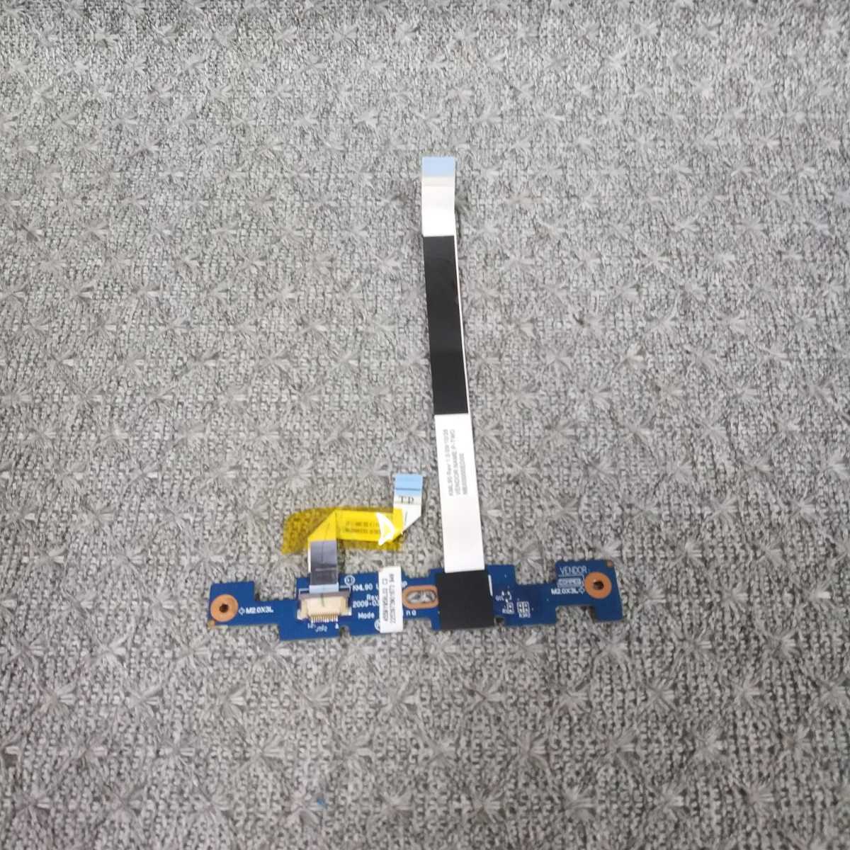 即日発送 送料198円 ★ NEC LaVie LL350/V PC-LL350VG1Y 等用 タッチパッド マウスボタンボード LS-4833P NBX0000ED00 ★ 動作確認済 A423拍卖