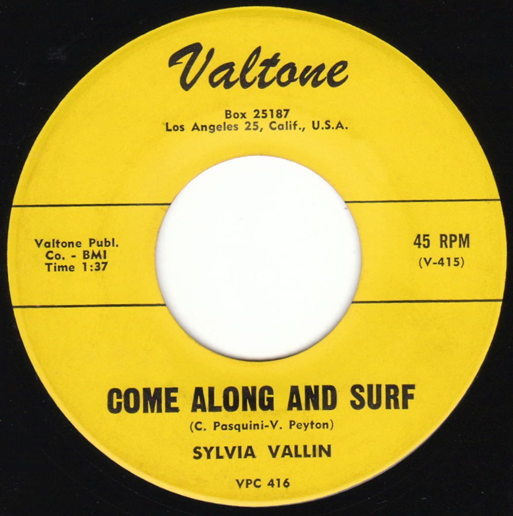 7inch spin! BTVD 609 Rare Girl Surf Beat Farfisa Organ Break サーフィン ホットロッド ガールポップ拍卖