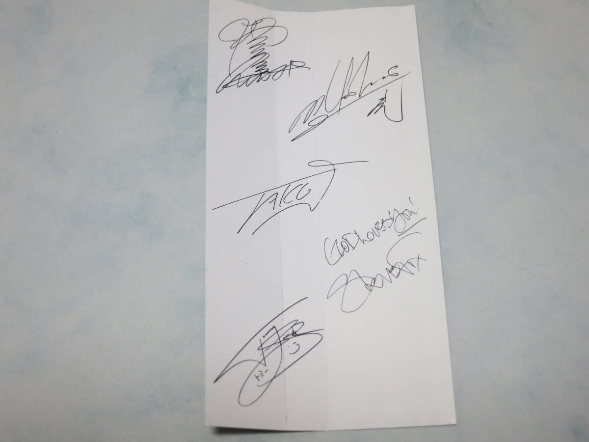 サイン入り ゴダイゴ GODIEGO 【What A Beautiful Name】 タケカワユキヒデ ミッキー吉野 cda拍卖