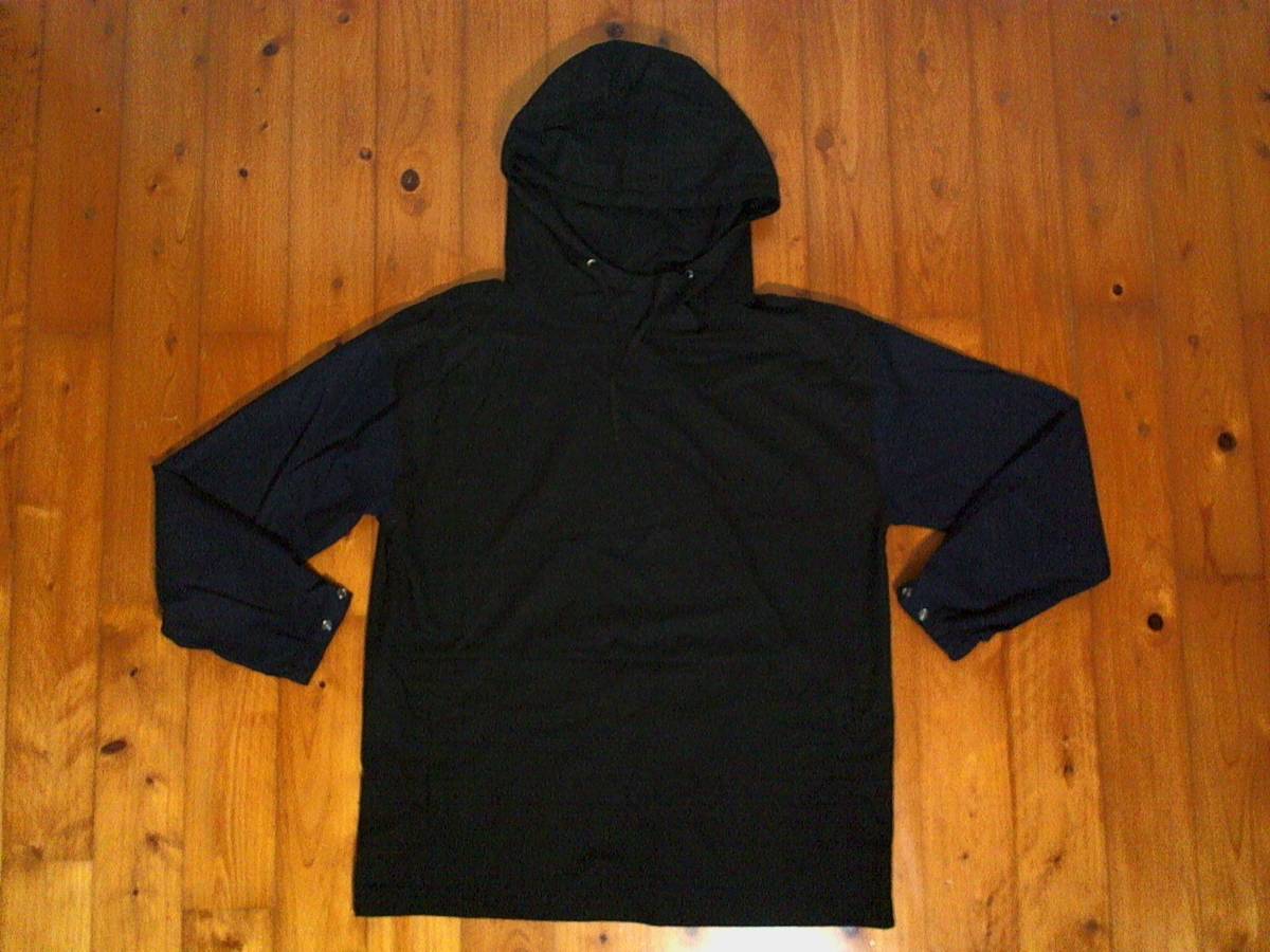 ☆ブラウニー 【BROWNY】パーカ 薄目ジャケット ジャンパー M 黒 濃紺 クリックポスト可 (垣)拍卖