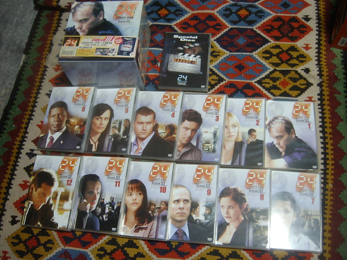 〈13枚組 DVD〉トゥエンティフォー TWENTY FOUR 24 SEASON III (DVD 13枚組) DVDコレクターズ BOX コレクション FXBA-26635-1~13 2004年拍卖