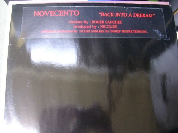 ●UKSOUL HOUSE12”●NOVECENTO/BACK INTO A DREAM拍卖
