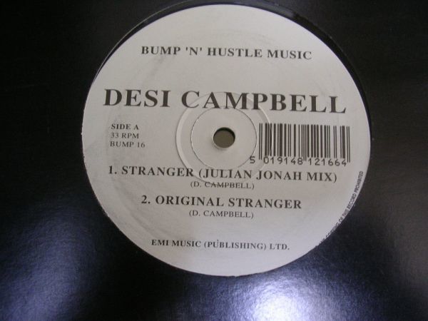 ●UKSOUL R&B12”●DESI CAMPBELL/STRANGER拍卖