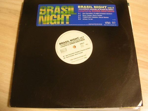 ●CLUB JAZZY VIBE BRAZIL 12”●V.A./BRASIL NIGHT VOL.3拍卖