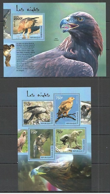 「KAK17」トゴ切手 2014年 鳥獣拍卖