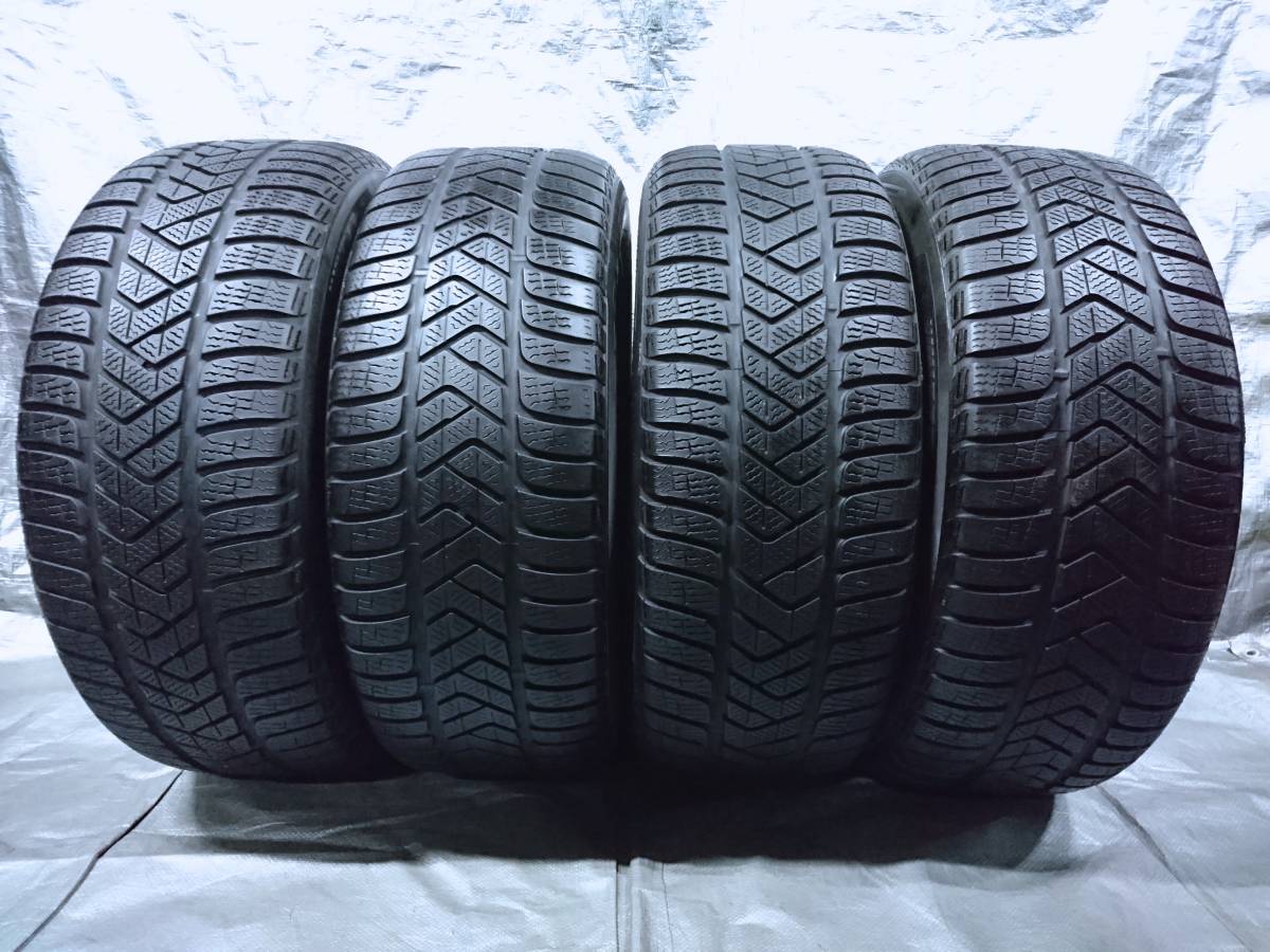 ★格安売切!★スタッドレス★PIRELLI WINTER★235/55R17 235-55-17★2016年★4本組★No15174拍卖