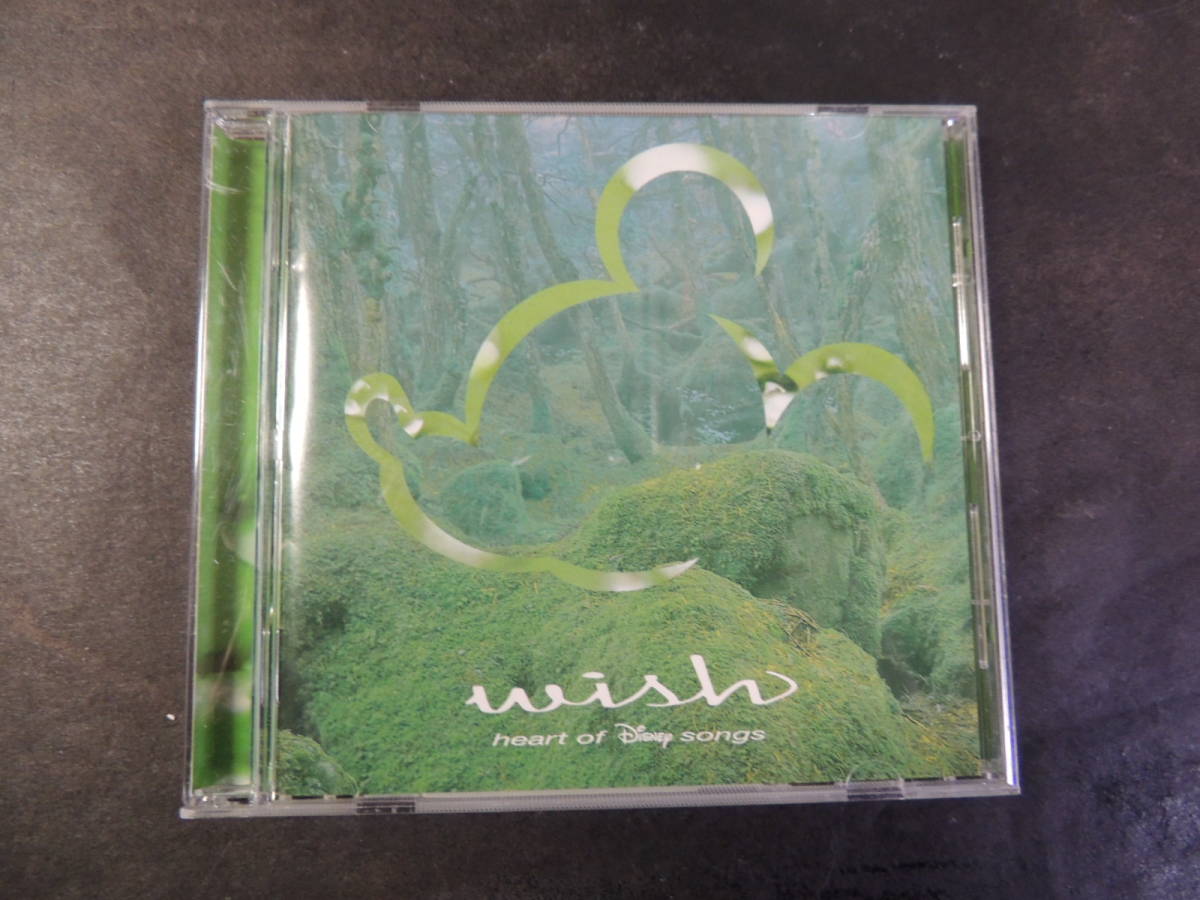 ◆CD アルバム ウイッシュ/ハート・オブ・ディズニー・ソングス Wish heart of Disney songs 帯付き新同品◆拍卖
