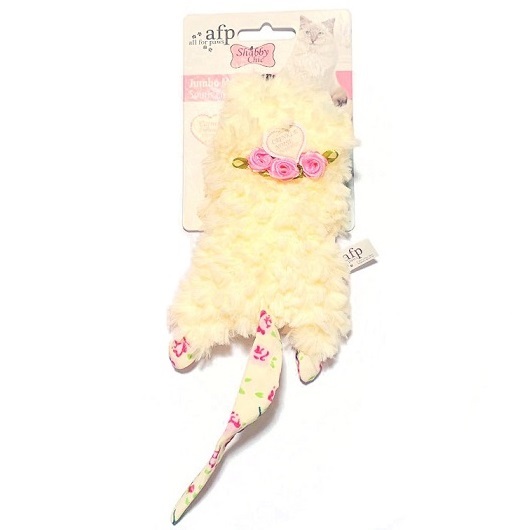 激安即決★afp Shabby Chic ジャンボマウス クリーム またたび★新品拍卖