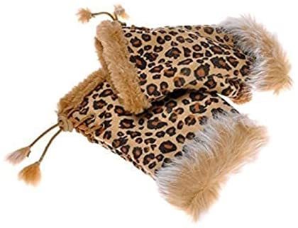 新品●送料無料●ラピットファー※ ヒョウ柄Xベージュ ※ 手袋 グローブ●ふわ 手袋可愛い 手袋 スマホも パソコンもはめたまま拍卖