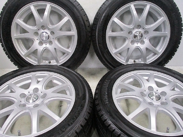 冬205/55R16 ヨコハマ■Weds Fang RAGE■ノア ヴォクシー ノア ヴォクシー プレマシー オーリス アクセラ アイシス拍卖