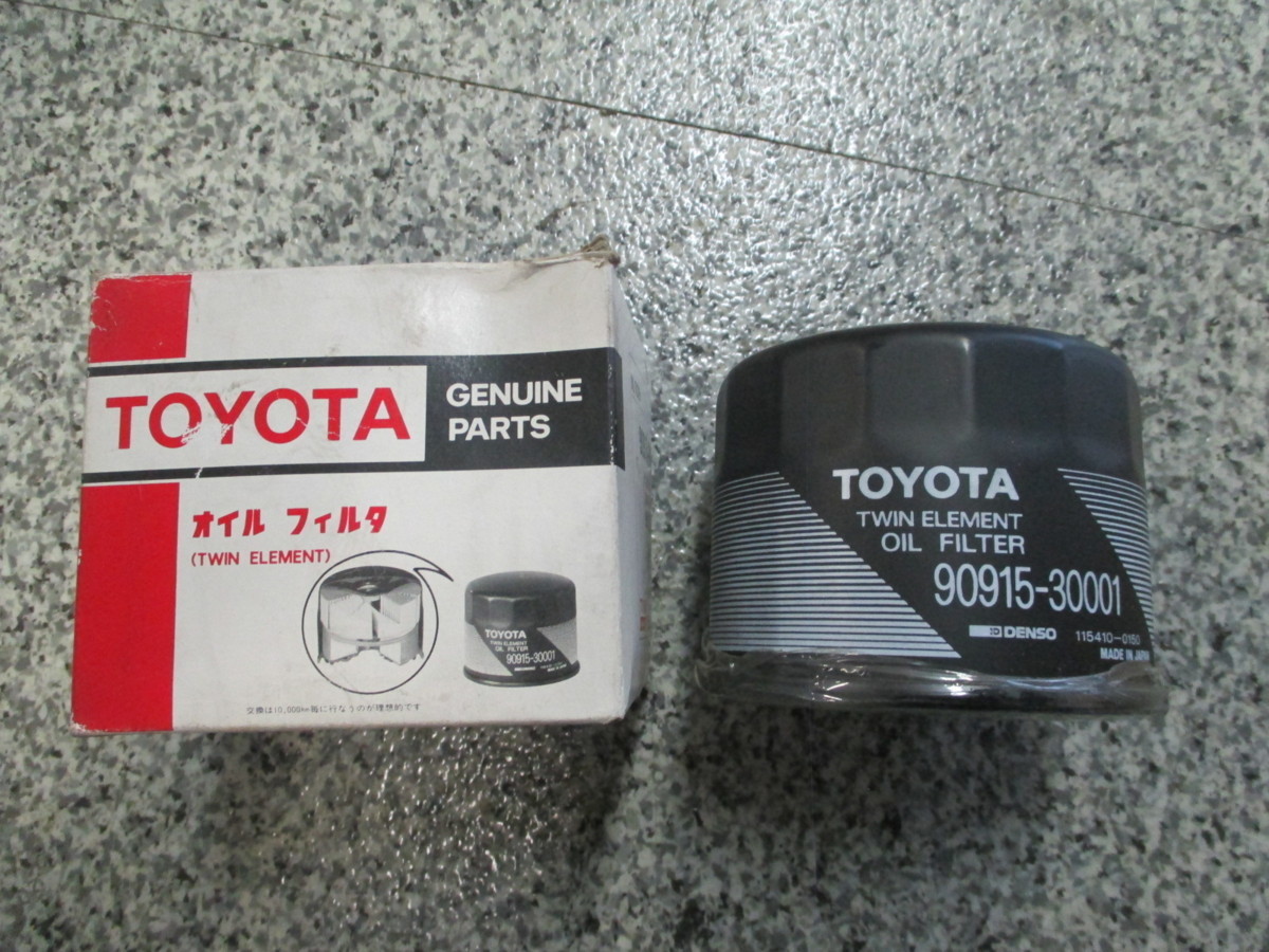 TOYOTA OIL FILTER エレメント オイルフィルター 品番(90915-30001) 代替旧品番(90915-03003)拍卖