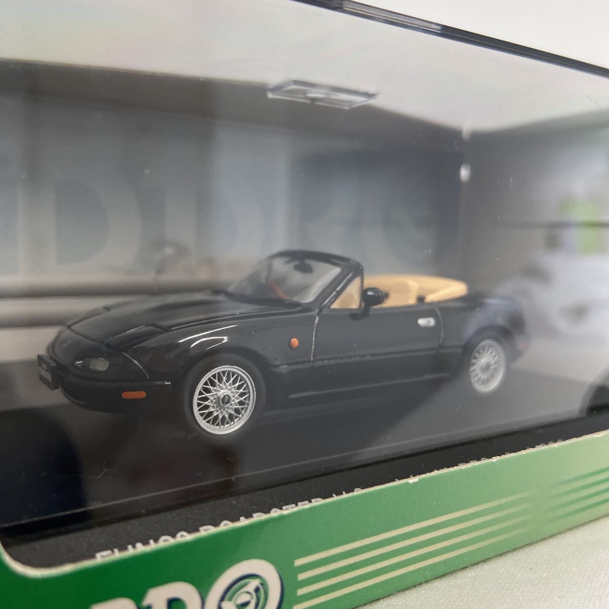 希少 EBBRO 1/43 EUNOS Roadster V-special with BBS ホイール 1996年 マツダ ユーノス ロードスター NA MAZDA 限定車 ミニカー モデルカー拍卖