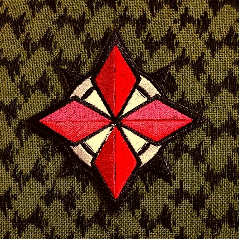 バイオ USS 刺繍パッチ ベルクロ ワッペン サバゲー ワッペン ベルクロ サバゲー 拍卖