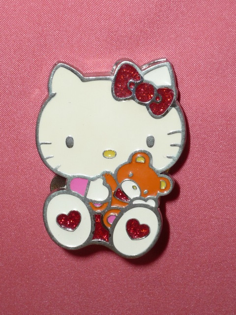 激レア!2011年 サンリオ ハローキティ キャラクター ステンレス製 クリップ☆拍卖