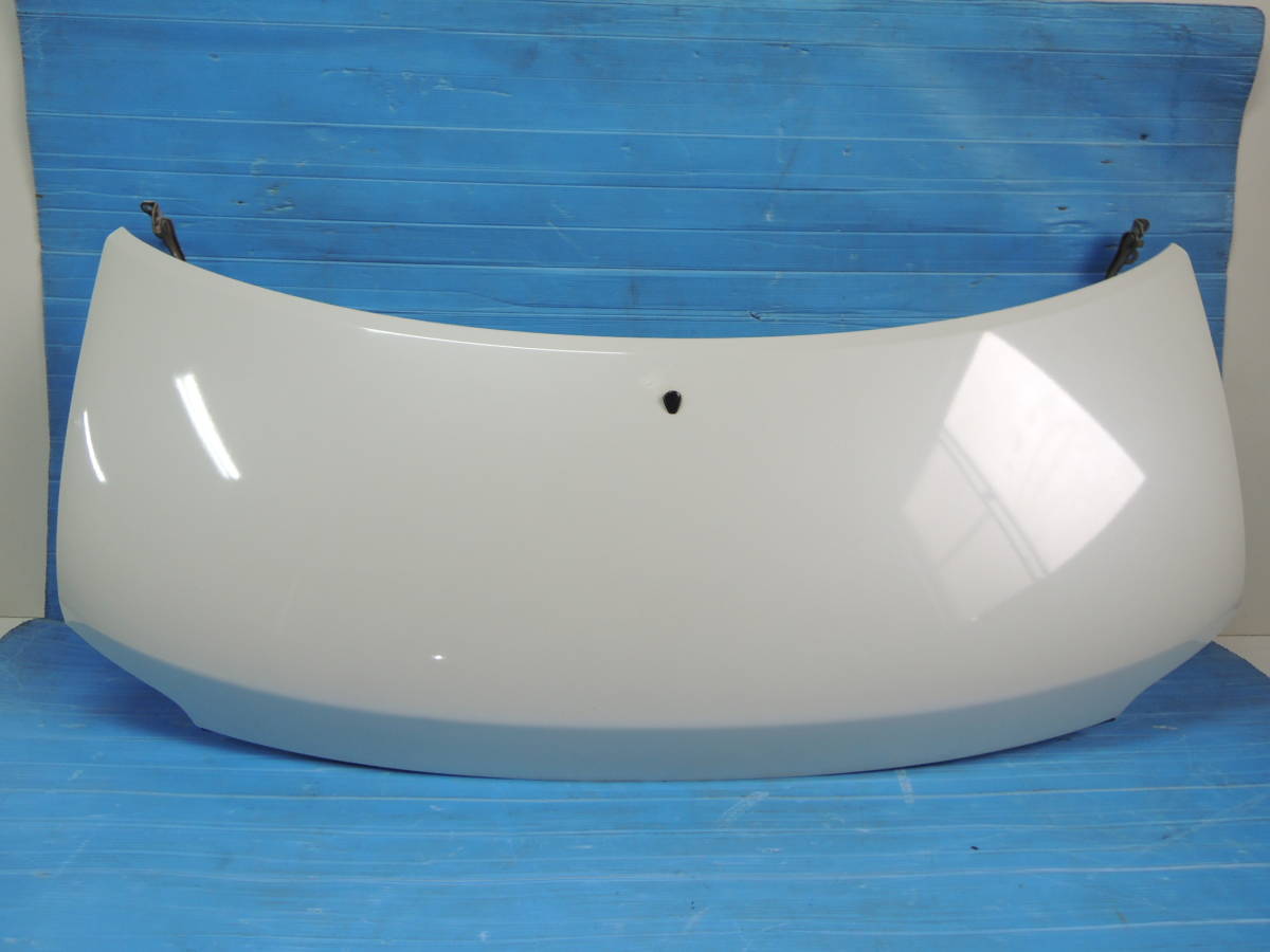 ・ MH21S ワゴンR FX-Sリミテッド 純正 ボンネット フード ヒンジ付き 白/ホワイト/パール? S-5796拍卖