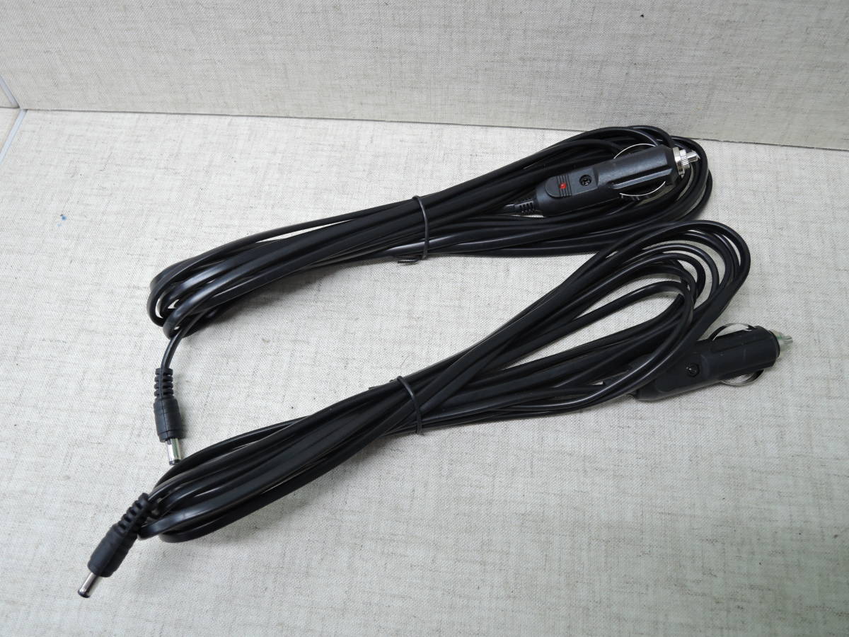 送料無料 即日発送 Allplace ヘッドライトスチーマー用 シガーソケット電源ケーブル 2本 【5m】 DC ヘッドランプ リムーバー プレイス ②拍卖