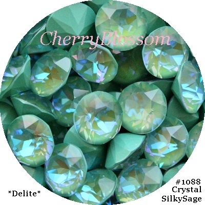 #1088*SS39*25粒*クリスタルシルキーセージディライト*スワロ*デコ*スワロフスキー*SWAROVSKI*クリスタライズ拍卖