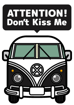 【新品・未使用】ワーゲンバス風カーマグネット・ブラック拍卖