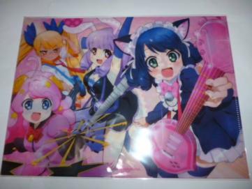 SHOW BY ROCK!! A4 クリアファイル イラスト シアン ツキノ クロウ チタン オリオン ショーバイロック バンド拍卖