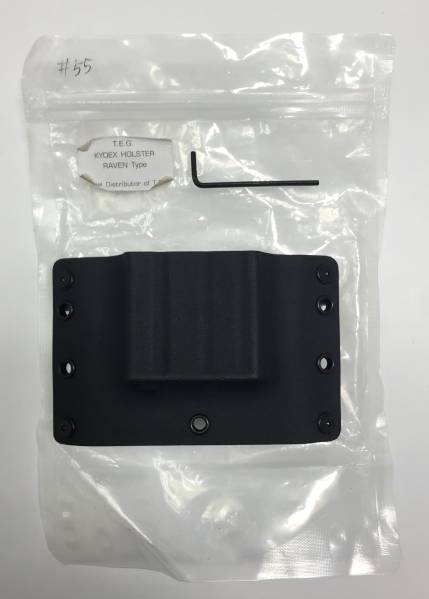 #.KYDEX M4用 MAGAZINE HOLDER (RAVEN社 TYpe). 空挺部隊PLASTIC BOX拍卖
